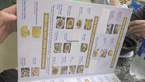Menu 2/4 at Tilly Vegan in Ho Chi Minh City