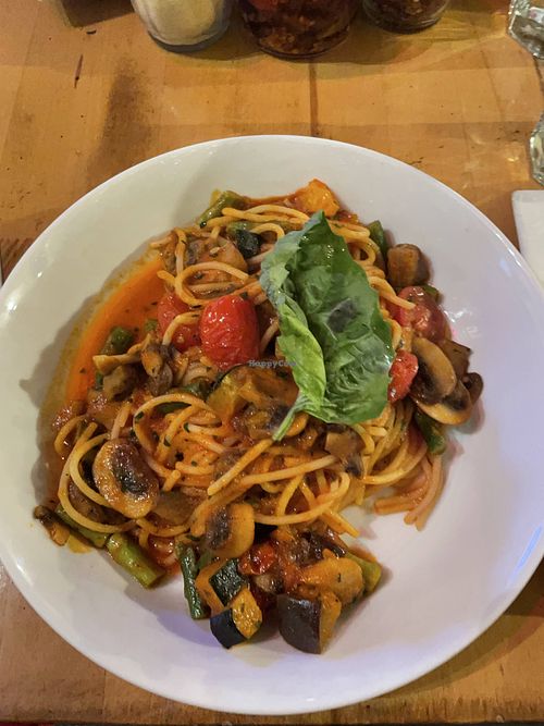 Pasta prima vera (secret menu)  at Acquolina in San Francisco