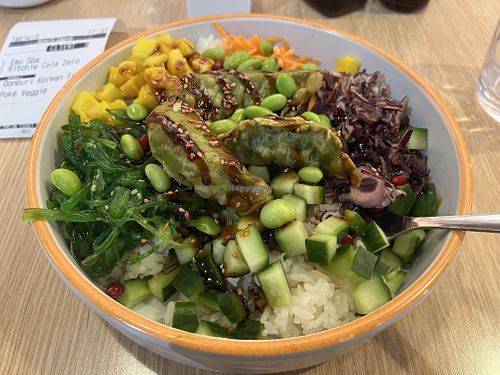 Pokebowl végétarien (vegan 🌱)   at Makifornia - Rue Neuve in Brussels