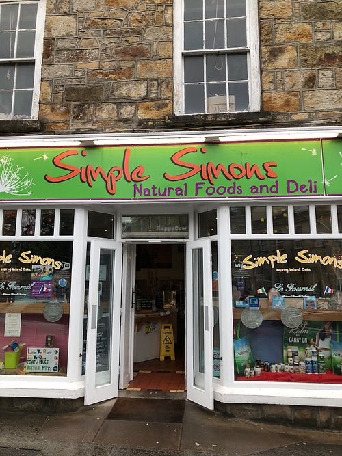 Store front at Simple Simon in Donegal