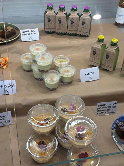 Desserts  at Coco Cuina Viva in Barcelona