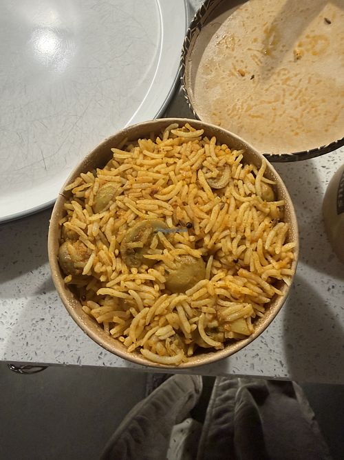 Mushroom Rice  at Veva Vegan - Hornsey in London