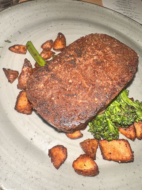 Vegan steak  at Taste Italian Kitchen in Ridgeland