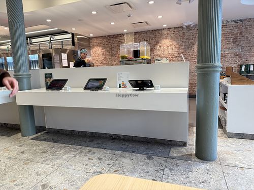 Order screens  at Sweetgreen in New York City