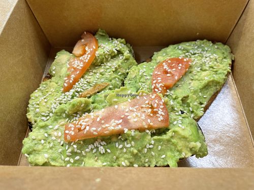 Avocado Toastt  at Cafe Victoria  in Riverhead