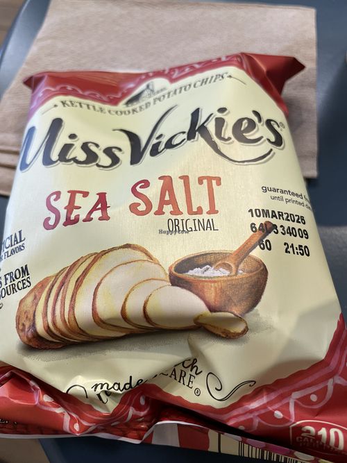 Chips with meal  at Cafe Victoria  in Riverhead