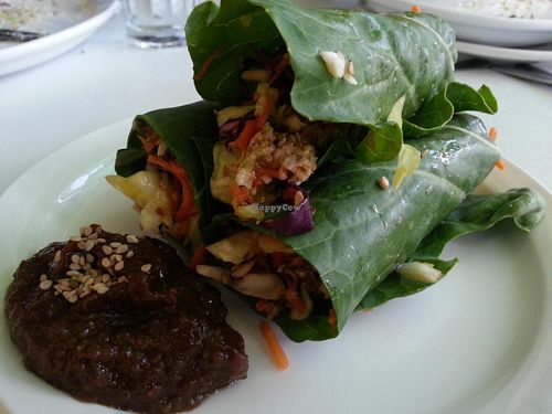 Thai rolls at Gorilla Foods - Powell St in Vancouver