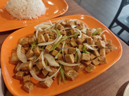 Vegan sisig at 101 Hawker Food House - Beacon Tower Branch  in Makati