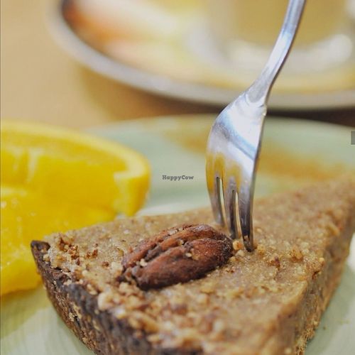 vegan pecan pie at Bagels & Beans - De Clercqstraat in Amsterdam