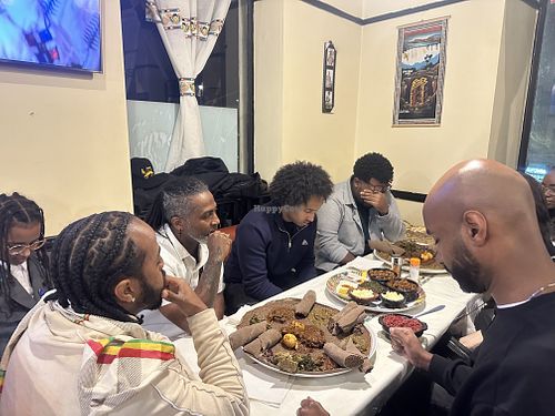   at Amen Habesha Restaurant in Nottingham