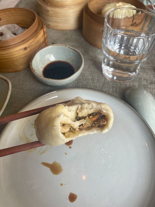Baozi (inside) at Dafu - 大福 in Lisbon