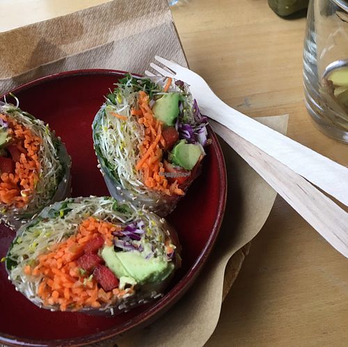 raw wraps  at Vegabond - Leliegracht in Amsterdam