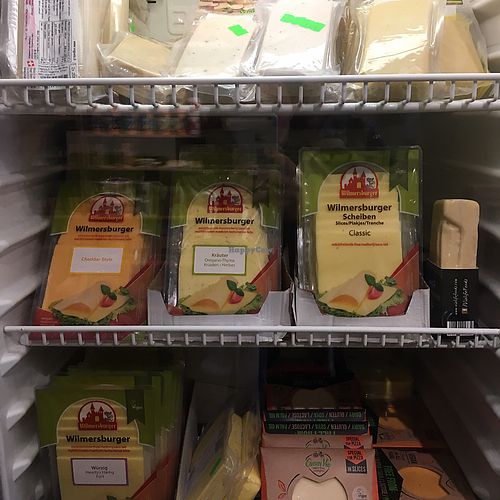 vegan cheeses  at Vegabond - Leliegracht in Amsterdam