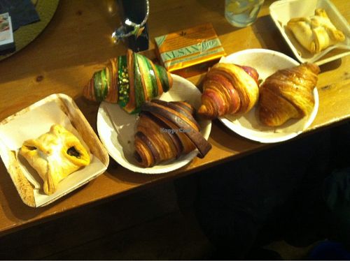 The most amazing croissants. Also, try the fantastic Alsan margerine—we used to drive from The Netherlands to Germany to buy it.  at Vegabond - Leliegracht in Amsterdam