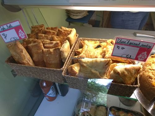 Savoury pies at Vegabond - Leliegracht in Amsterdam