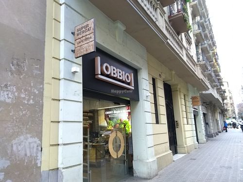 The outside at OBBIO Food in Barcelona