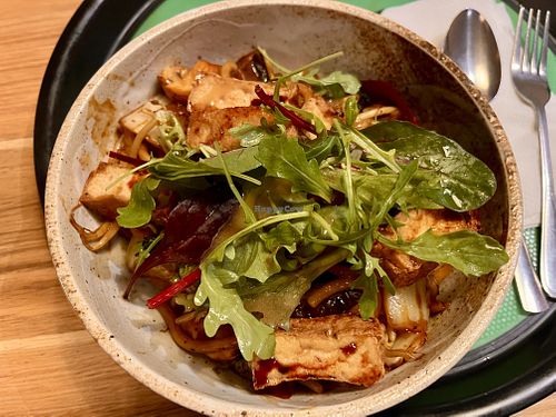 Spicy Udon Yaki  at KitchenBox Asia Food in Braunschweig