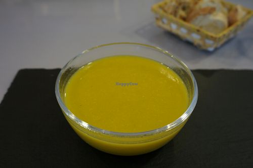 Soup of the day (vegan) at Amapura in Luxembourg City