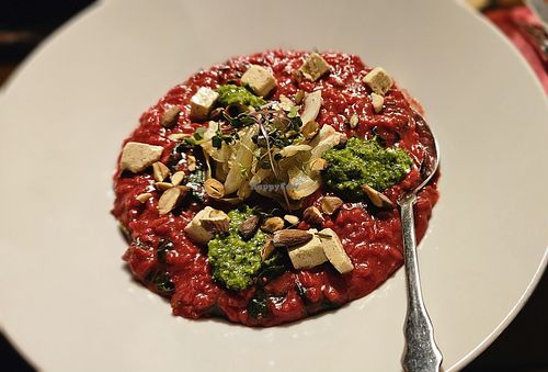 Beetroot Risotto at Die FETTE BEETE in Krefeld