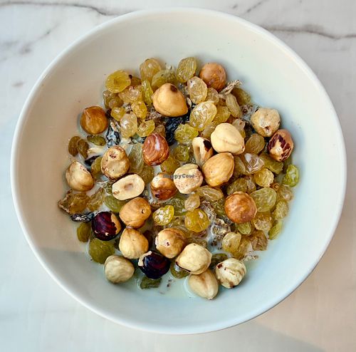 Homemade granola  at Brasserie Uptown in Dubai