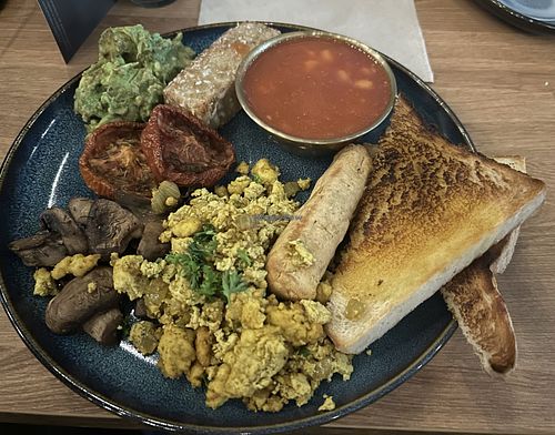 Vegan Breakfast   at Morning Glory in Todmorden