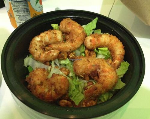 walnut shrimp at VLife in New York City