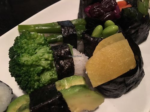 Veggie sushi at Nagoya Sushi in Winter Springs