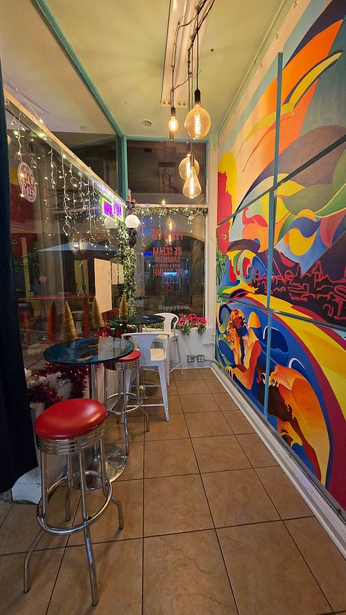 Inside at Peace Pie in St Augustine