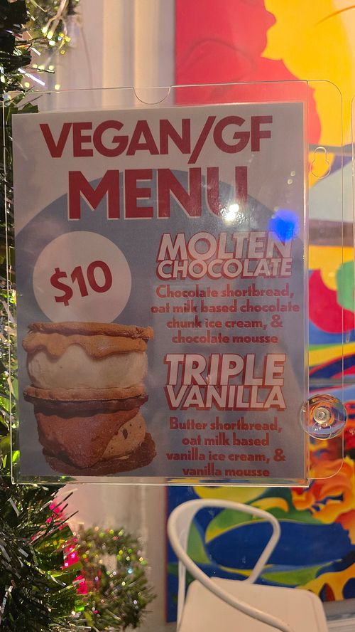 Vegan at Peace Pie in St Augustine