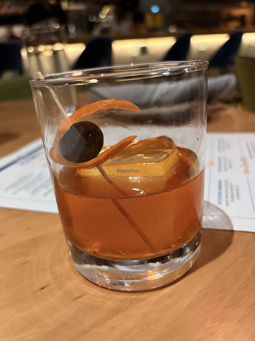 Old fashion   at Vidrio in Raleigh