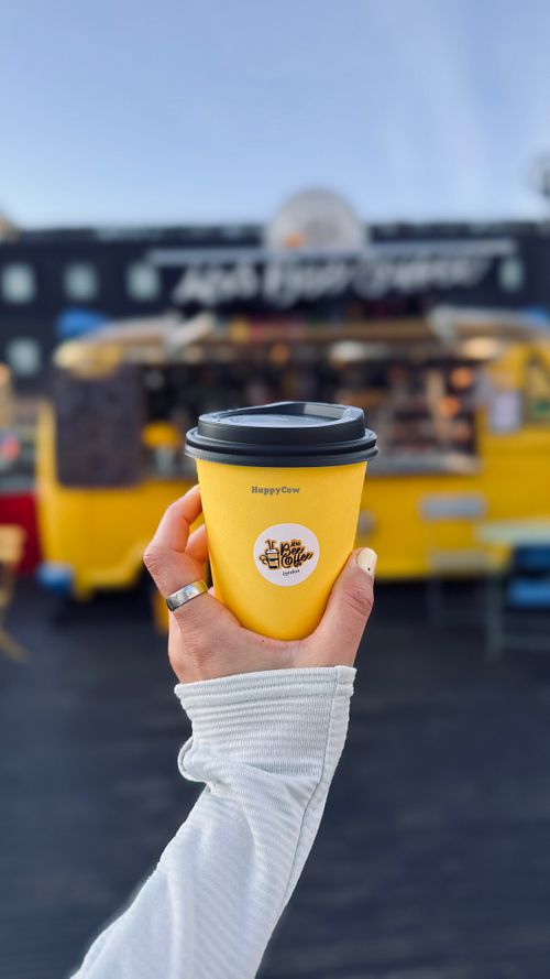  at Mrs Bee's Coffee in London