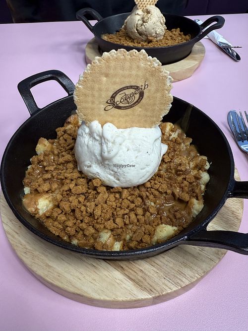 Biscoff cookie dough   at Scooperb Kenton in London
