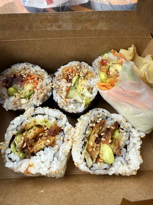 Vegan Sushi Box   at Tu-meke DON in Hastings