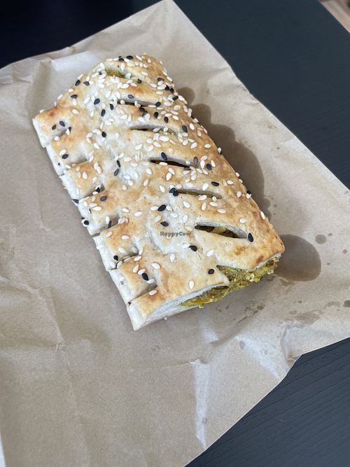 Sausage roll (curry)  at Vibing Veggies  in Newtown