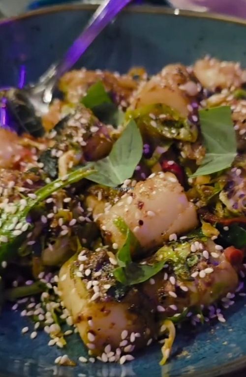 Hand rolled noodles at Chef's Special Cocktail Bar in Chicago