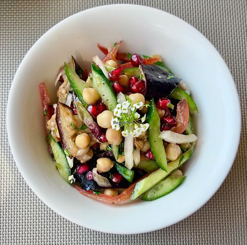 Patlican Salatasi at Armani/Mediterraneo in Dubai