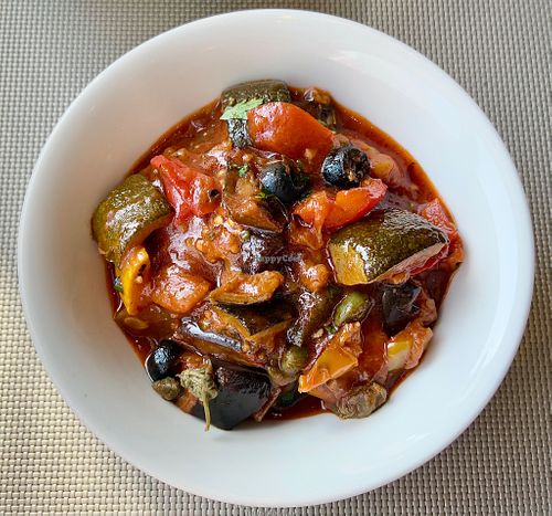 Caponata  at Armani/Mediterraneo in Dubai