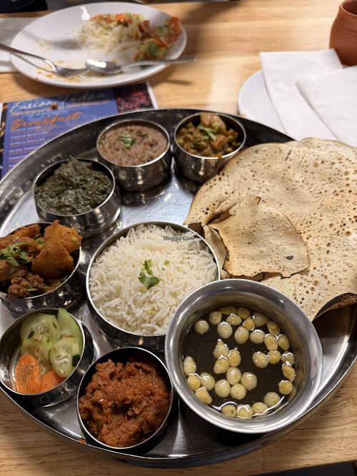   at Fusion Tadka Vegetarian Restaurant in Austin