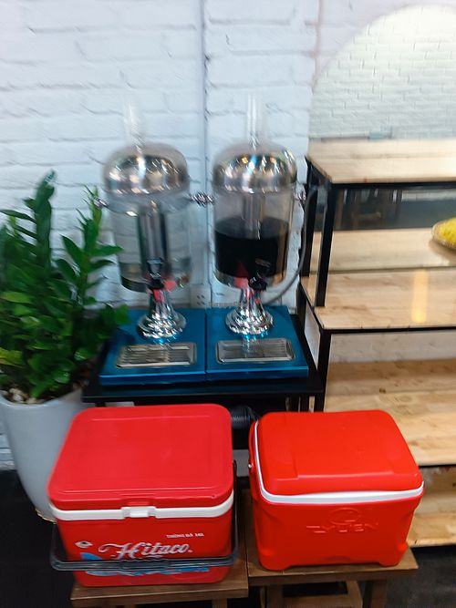 drinks with coca cola light at Phước Lê Chay Vegetarian Buffet in Ho Chi Minh City