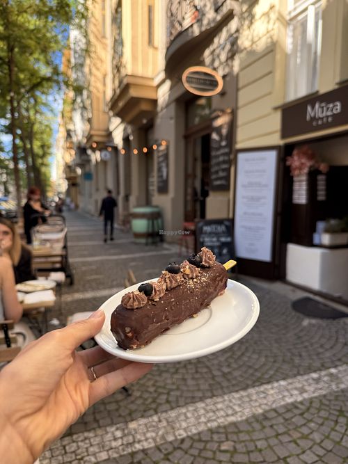 Vegan desserts   at Múza Café in Hlavni Mesto Praha