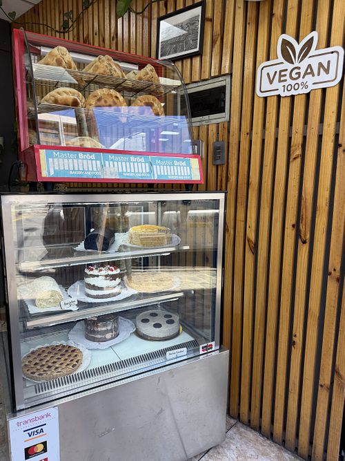 Vegan options marked    at Master Brod in Valparaiso