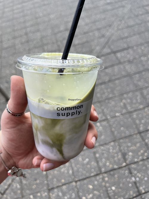Vegan Matcha   at Common Supply in Sydney