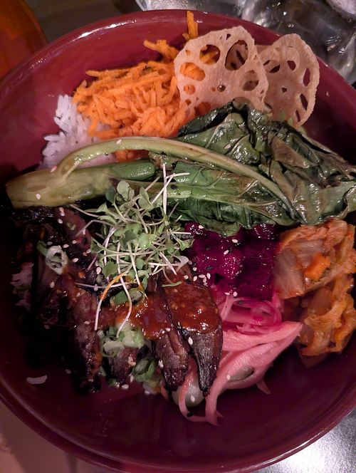 Mushroom Bulgogi at Dragon & Rooster in Key West