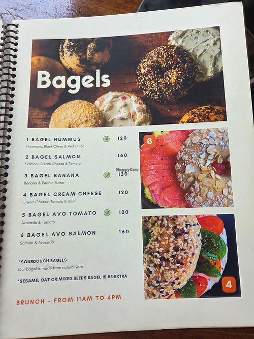Menu at Island Yoga Cafe in Koh Yao