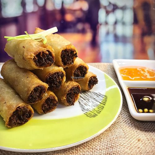 Lumpiang Shanghai  at Lucy in the Sky Cafe in Metro Manila