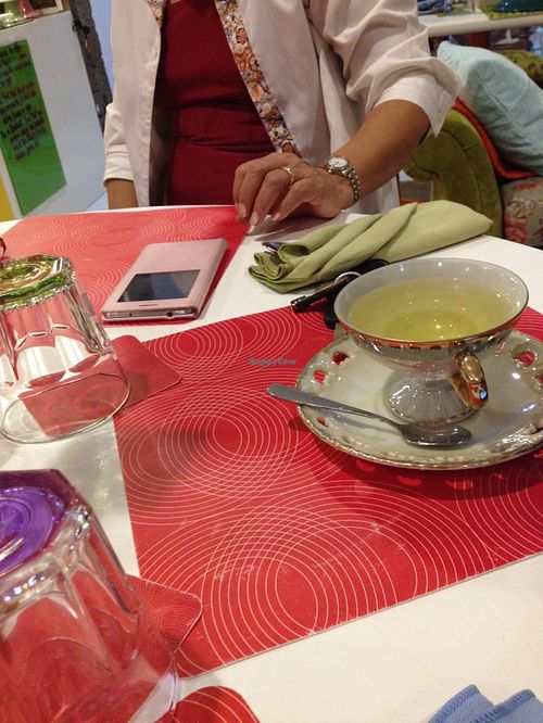 Tea at Lucy in the Sky Cafe in Metro Manila