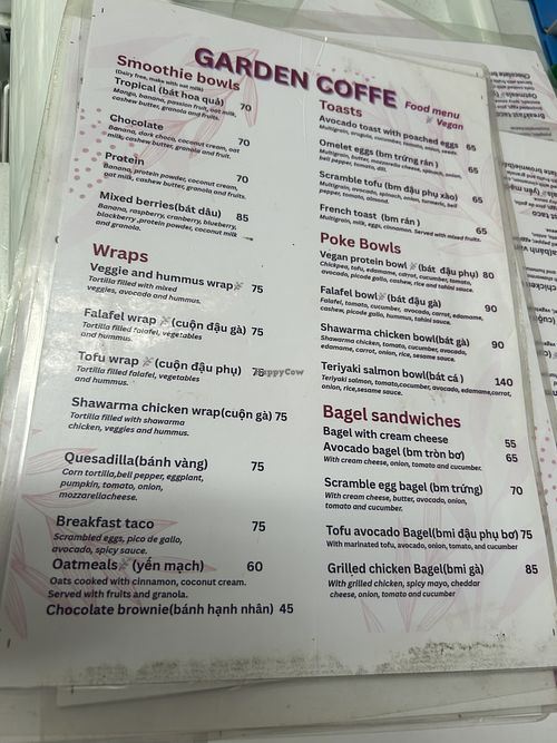   at Garden Cafe Breakfast & Late Lunch in Ninh Binh