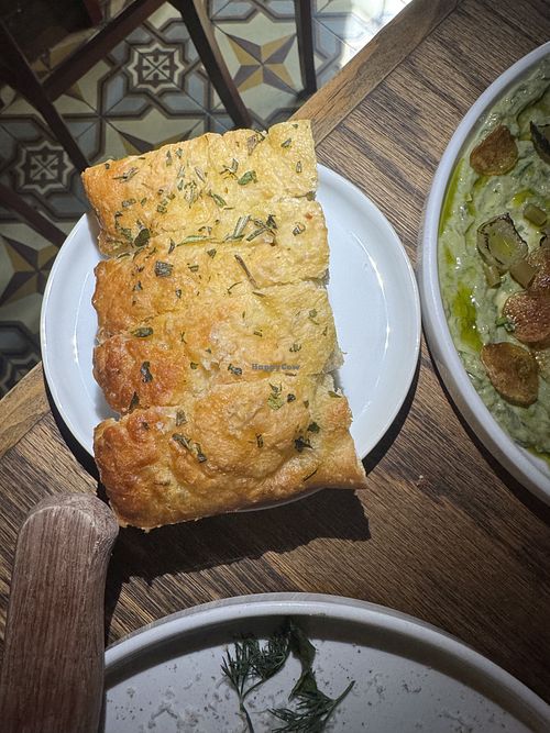 Focaccia (served with Allium)  at Long Count in New York City