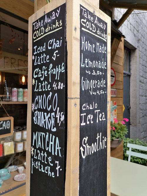 Cold drinks at Taste-Tea in Durbuy