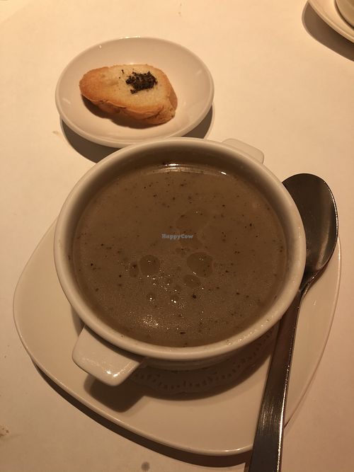 Truffle signature soup at Sufood 舒果 in Central Singapore